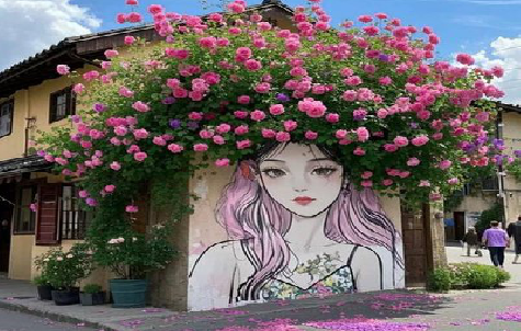 灵宝怎么设计网红打卡墙绘