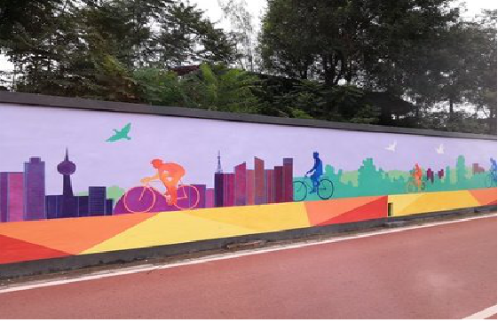 灵宝墙体彩绘-围墙