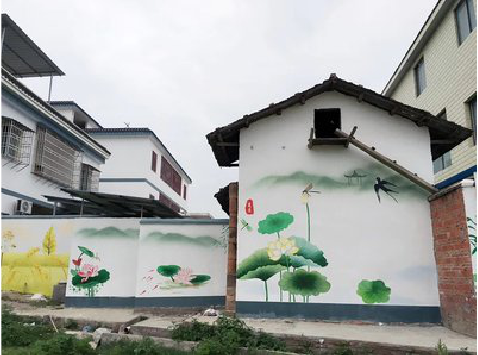 灵宝室外墙绘-从选材到保养。