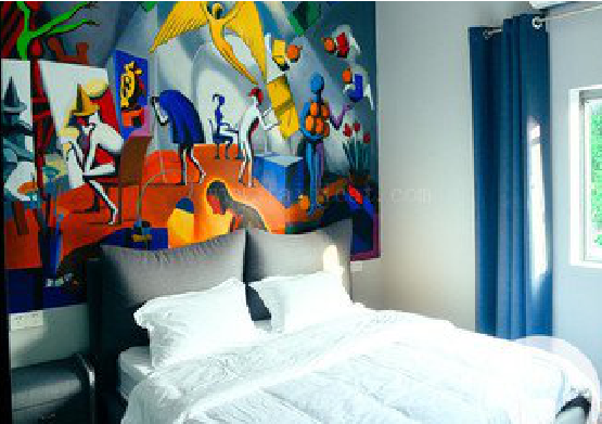 灵宝对于酒店的墙体彩绘而言更注重哪些方面？