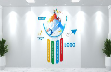 灵宝公司企业形象墙的工艺材料有哪些？