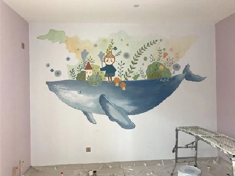 灵宝手绘墙的特点及优势。